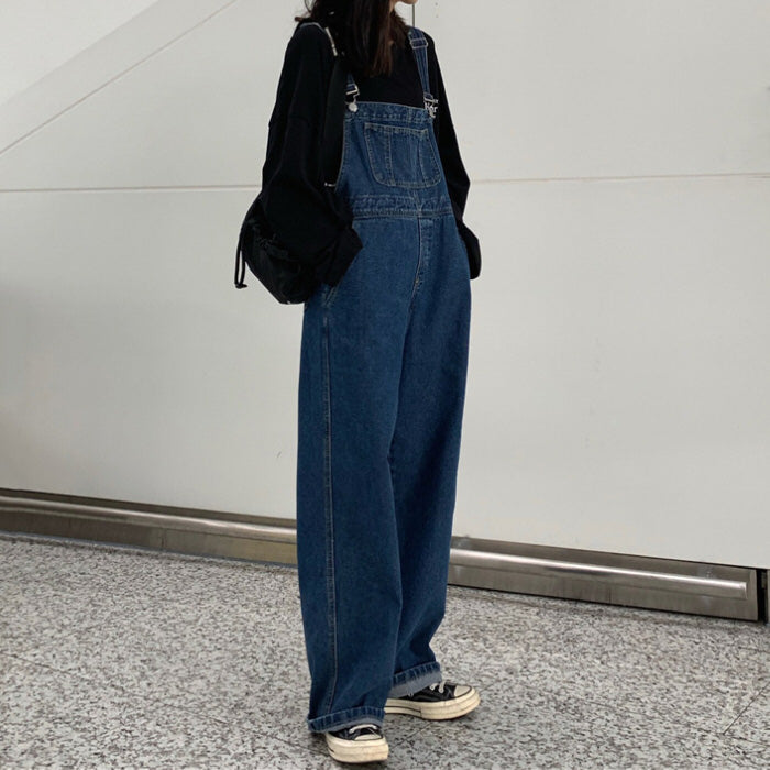 basic things denim overalls